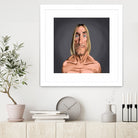 Iggy Pop by Rob Snow on GIANT ART - green digital painting