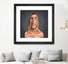 Iggy Pop by Rob Snow on GIANT ART - green digital painting