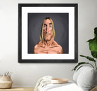 Iggy Pop by Rob Snow on GIANT ART - green digital painting