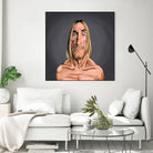 Iggy Pop by Rob Snow on GIANT ART - green digital painting