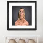 Iggy Pop by Rob Snow on GIANT ART - green digital painting