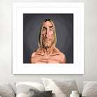 Iggy Pop by Rob Snow on GIANT ART - green digital painting