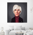 Andy Warhol by Rob Snow on GIANT ART - brown digital painting