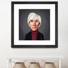 Andy Warhol by Rob Snow on GIANT ART - brown digital painting