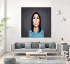 Cher by Rob Snow on GIANT ART - blue digital painting