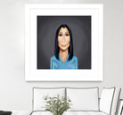 Cher by Rob Snow on GIANT ART - blue digital painting