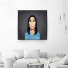 Cher by Rob Snow on GIANT ART - blue digital painting