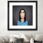 Cher by Rob Snow on GIANT ART - blue digital painting