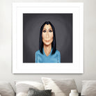 Cher by Rob Snow on GIANT ART - blue digital painting