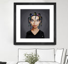 Björk by Rob Snow on GIANT ART - black digital painting