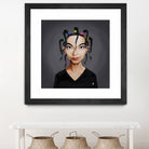 Björk by Rob Snow on GIANT ART - black digital painting