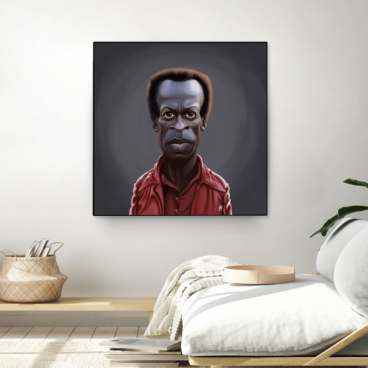 Miles Davis by Rob Snow on GIANT ART - black digital painting