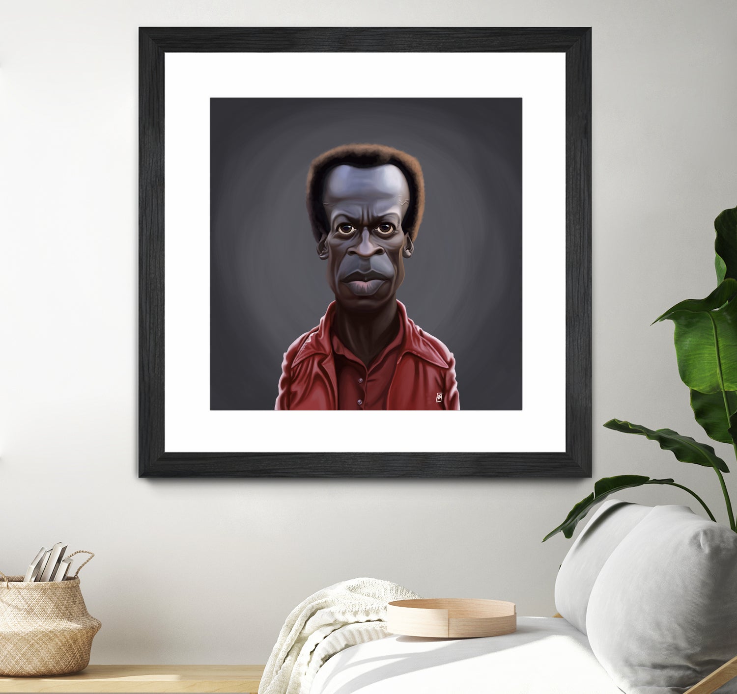 Miles Davis by Rob Snow on GIANT ART - black digital painting