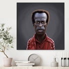 Miles Davis by Rob Snow on GIANT ART - black digital painting