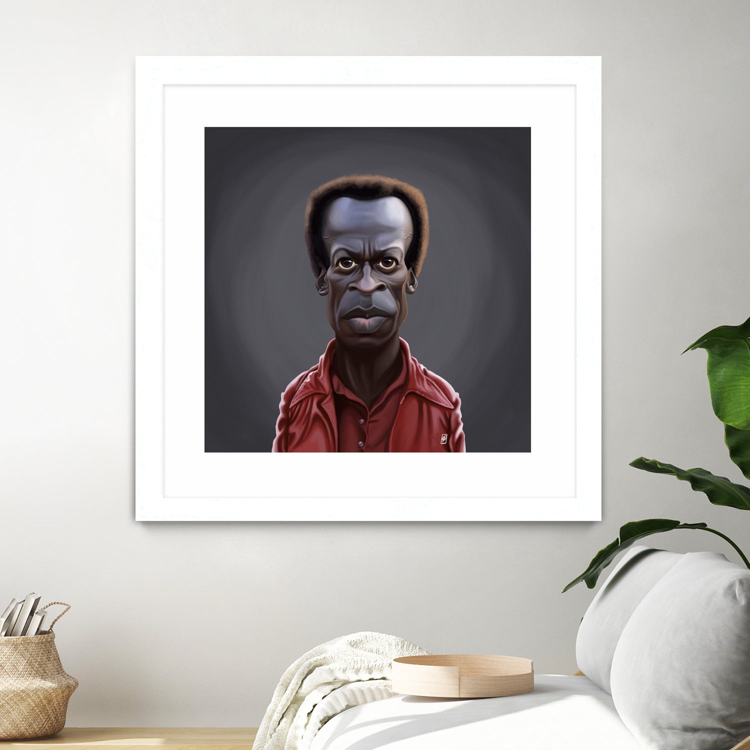 Miles Davis by Rob Snow on GIANT ART - black digital painting