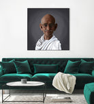 Mahatma Gandhi by Rob Snow on GIANT ART - white digital painting