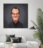 Quentin Tarantino by Rob Snow on GIANT ART - gray digital painting