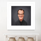 Quentin Tarantino by Rob Snow on GIANT ART - gray digital painting