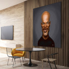 Samuel L Jackson by Rob Snow on GIANT ART - black digital painting