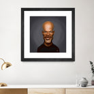 Samuel L Jackson by Rob Snow on GIANT ART - black digital painting