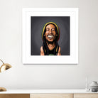 Bob Marley by Rob Snow on GIANT ART - yellow digital painting