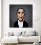 Robert De Nero by Rob Snow on GIANT ART - brown digital painting