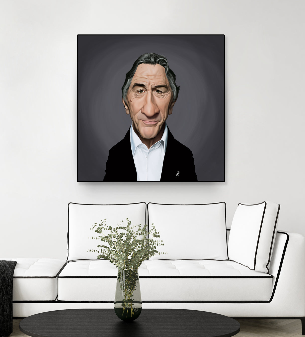 Robert De Nero by Rob Snow on GIANT ART - brown digital painting