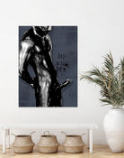 2020_cum_blue by Stefan Bammert on GIANT ART - black mixed media