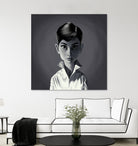 Audrey Hepburn by Rob Snow on GIANT ART - gray digital painting