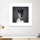 Audrey Hepburn by Rob Snow on GIANT ART - gray digital painting