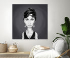 Sophia Loren by Rob Snow on GIANT ART - gray digital painting