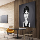 Sophia Loren by Rob Snow on GIANT ART - gray digital painting