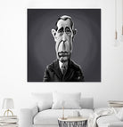 Humphrey Bogart by Rob Snow on GIANT ART - gray digital painting