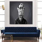 Humphrey Bogart by Rob Snow on GIANT ART - gray digital painting