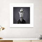 Humphrey Bogart by Rob Snow on GIANT ART - gray digital painting