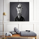 Humphrey Bogart by Rob Snow on GIANT ART - gray digital painting