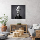 Humphrey Bogart by Rob Snow on GIANT ART - gray digital painting