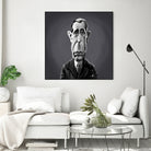 Humphrey Bogart by Rob Snow on GIANT ART - gray digital painting