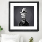 Humphrey Bogart by Rob Snow on GIANT ART - gray digital painting