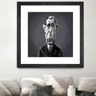 Humphrey Bogart by Rob Snow on GIANT ART - gray digital painting