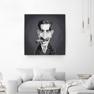 Groucho Marx by Rob Snow on GIANT ART - gray digital painting