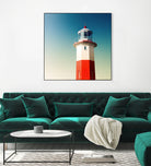 Lighthouse by Dmitry Belousov on GIANT ART - red photo illustration