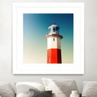 Lighthouse by Dmitry Belousov on GIANT ART - red photo illustration