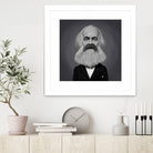 Karl Marx by Rob Snow on GIANT ART - gray digital painting