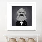 Karl Marx by Rob Snow on GIANT ART - gray digital painting