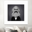 Karl Marx by Rob Snow on GIANT ART - gray digital painting