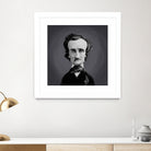 Edgar Allen Poe by Rob Snow on GIANT ART - gray digital painting