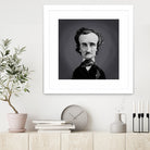 Edgar Allen Poe by Rob Snow on GIANT ART - gray digital painting