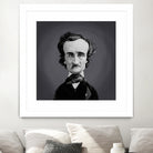 Edgar Allen Poe by Rob Snow on GIANT ART - gray digital painting