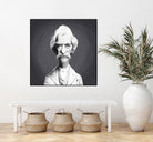 Mark Twain by Rob Snow on GIANT ART - gray digital painting